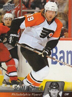 Scott Hartnell 2010-11 Upper Deck Series 1 Hockey Card